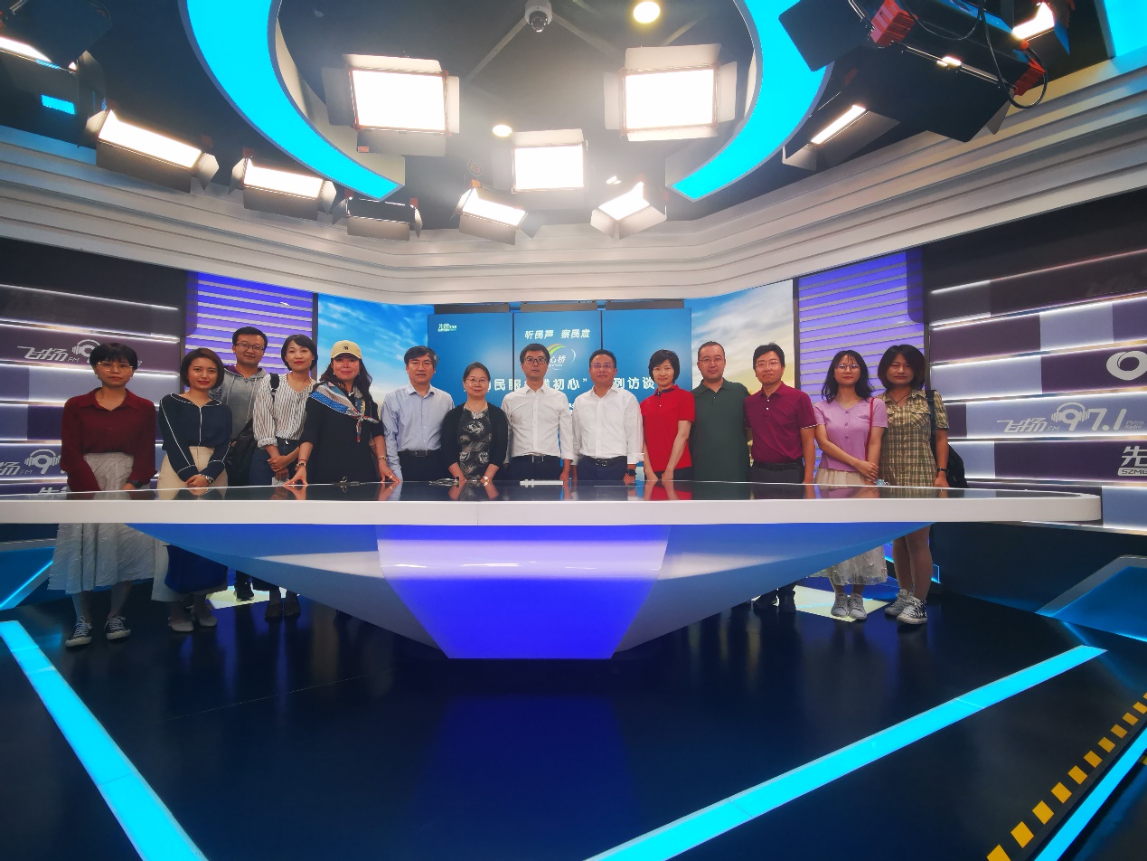 SJC Teachers and Students visit Shenzhen Media Group